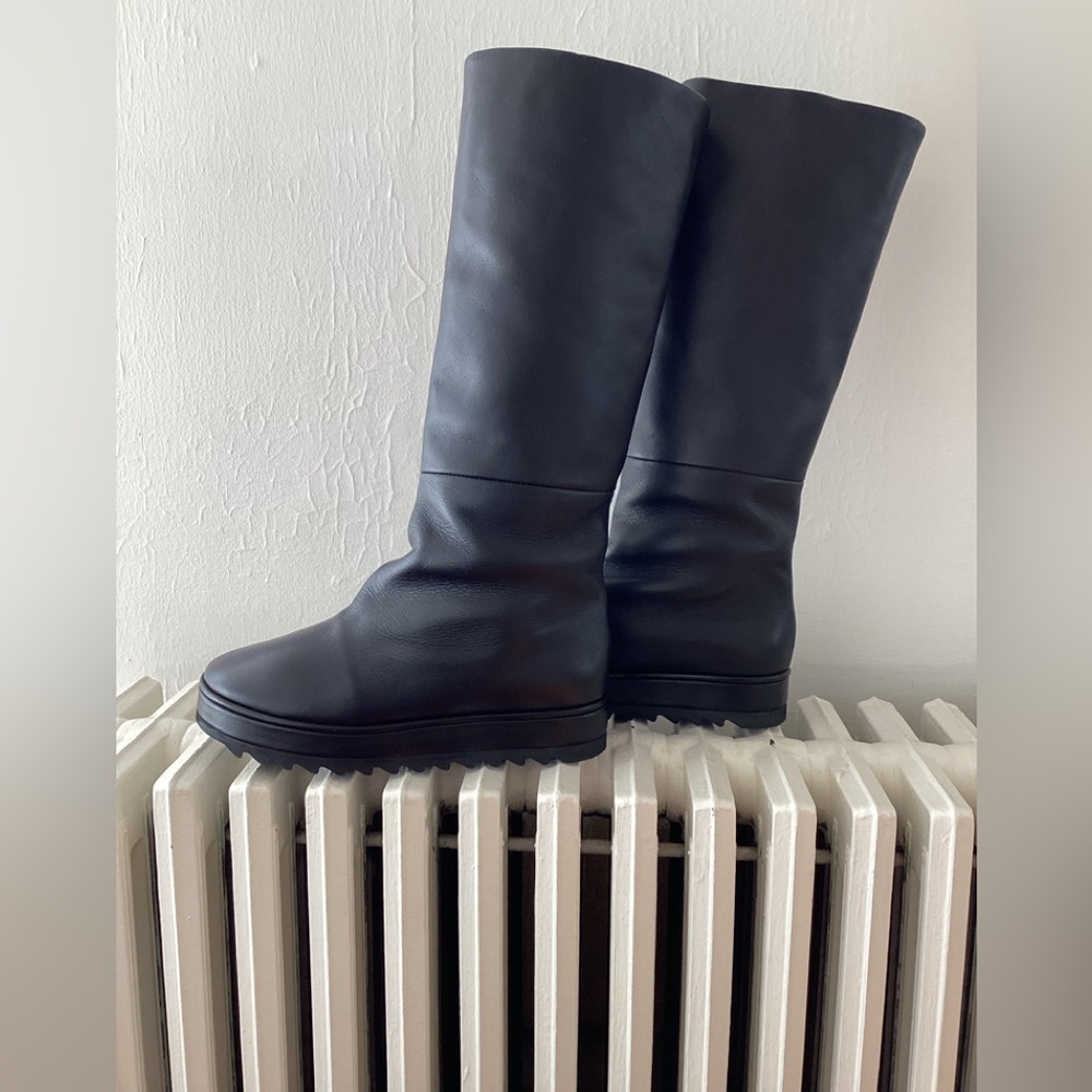 Lauren Manoogian wool-lined MOTO BOOT